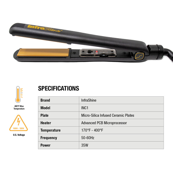 Infrashine straightener 2025